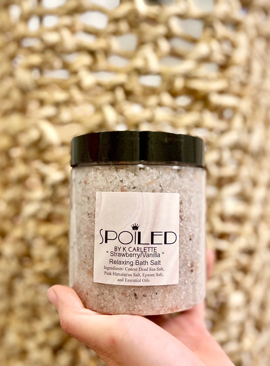 Strawberry Vanilla Relaxing Bath Salt