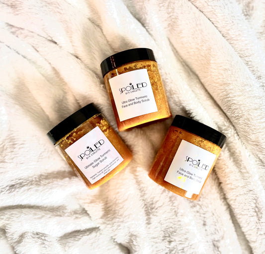 Ultra Glow Tumeric Face and Body Scrub